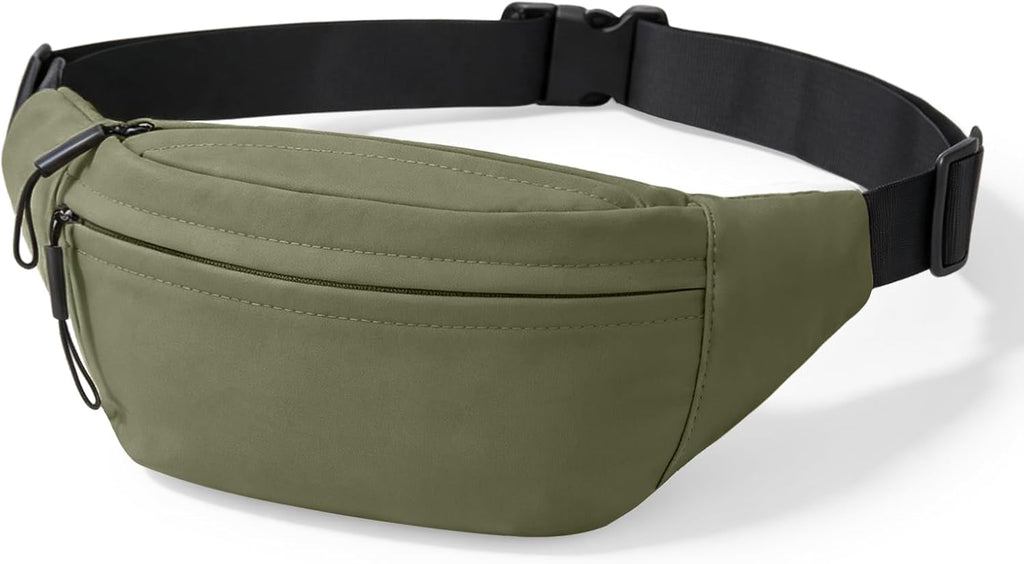 ZOORON Fanny Packs for Women Men Crossbody Waist Pack Bag Running Belt