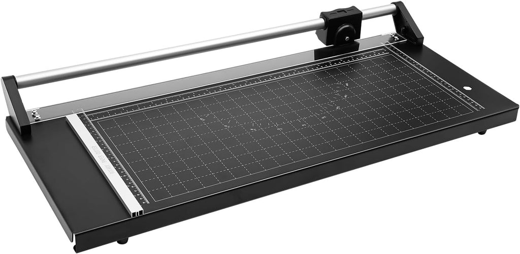 Manual Heavy Duty 24 Inch Rolling Cutter, Precision Rotary Paper Trimmer