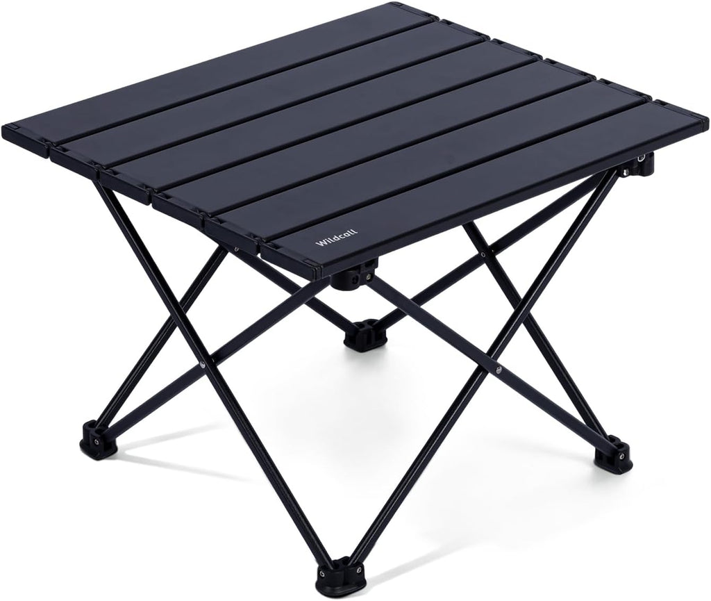 WildCall Ultralight Camping Table, Compact Aluminum Folding Beach Table