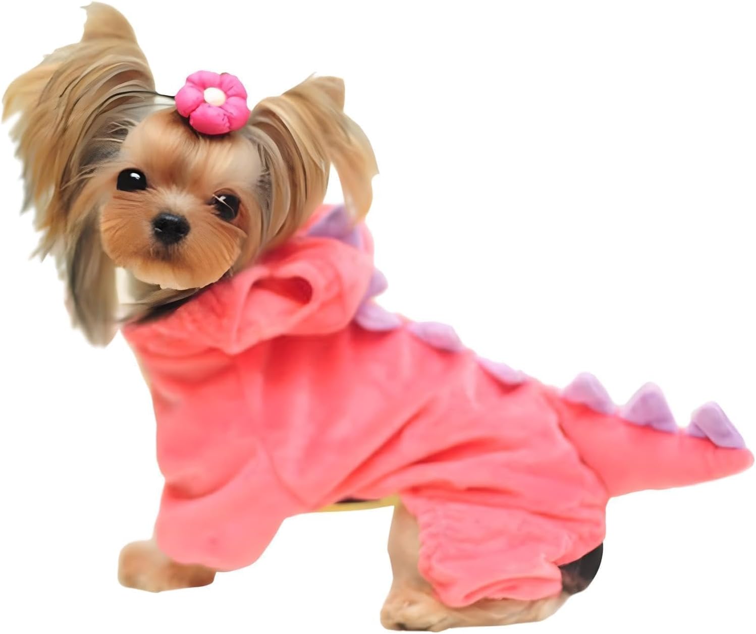 Hotumn Dinosaur Dog Halloween Costume Pet Dino Hoodie for Large Dogs (XXX-Large, Green)