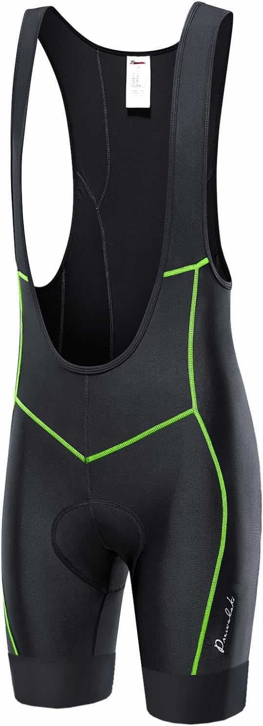 Przewalski Men’s 3D Padded Cycling Bib Shorts Bicycle Biking Bib Tights
