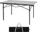 KingCamp Large 53.5" Folding Camping Table, 265 LBS Heavy Duty Table