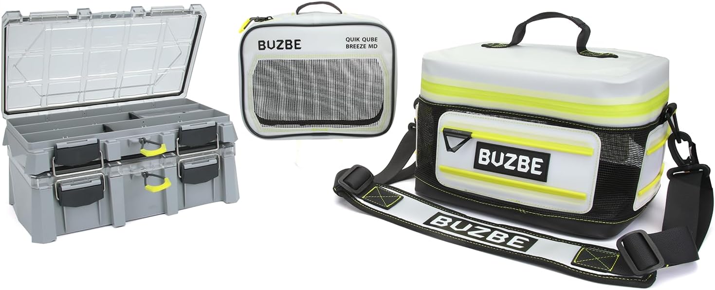 BUZBE Swarm Breeze 15 - Breathable Modular Tackle Bag