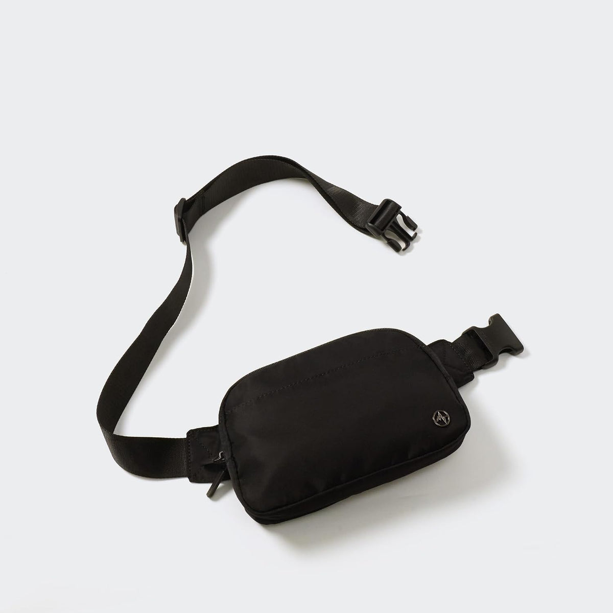 Pander Nylon Fanny Pack Belt Bag for Women with 5 Zipper Pockets