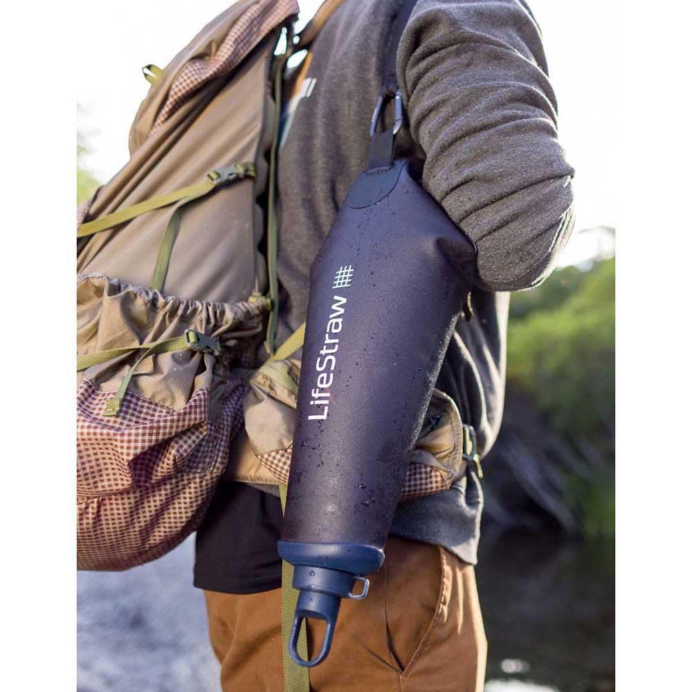 LifeStraw Peak Compact Gravity Water Filter, 3 L, Mountain Blue