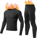Thermal Underwear for Men - 2 Styles: 185g Lightweight Thin Base Layer & 220g Midweight Micro-Fleece Lined Long Johns