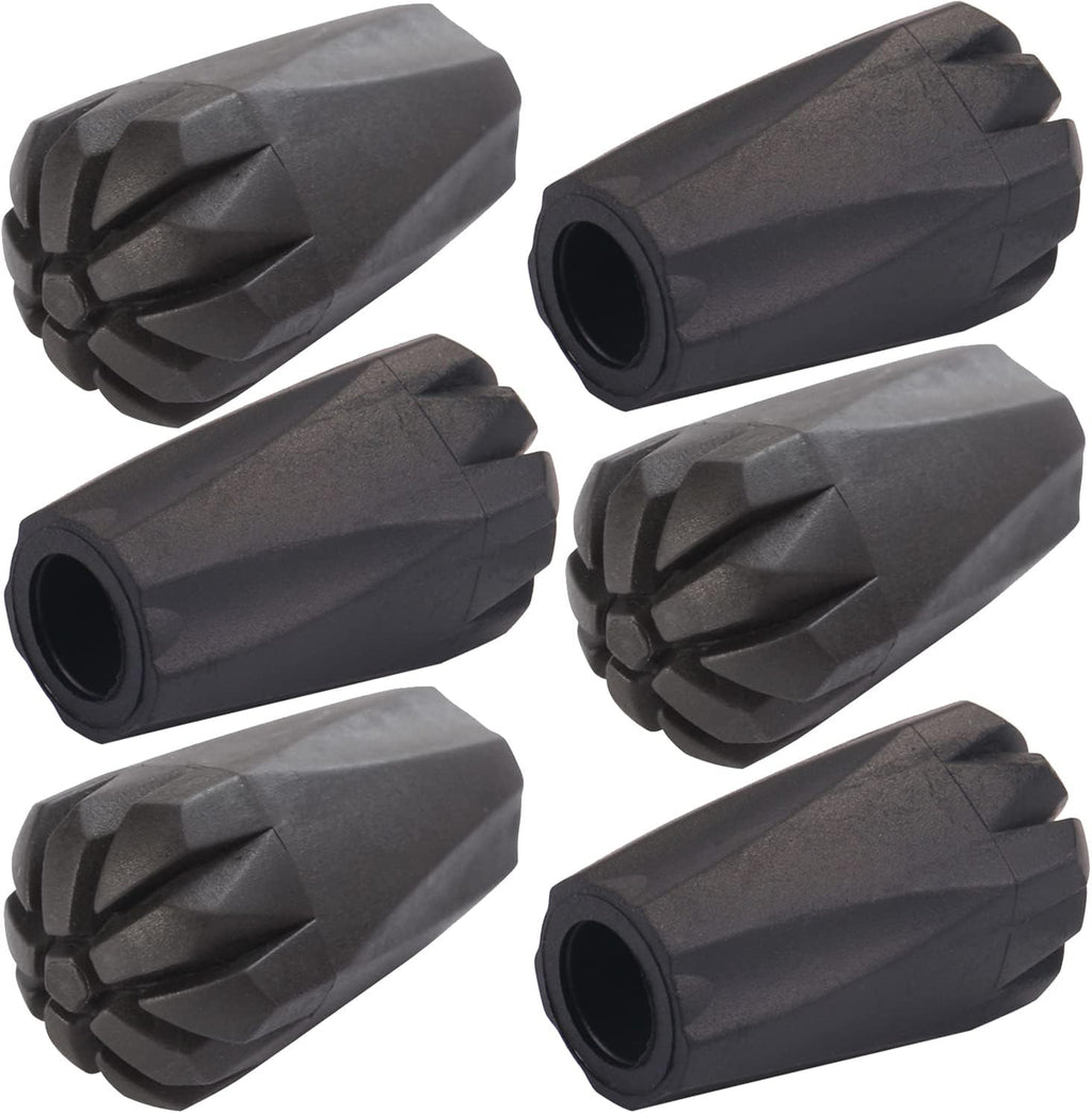 Trekking Pole Accessories Extra Thick and Wear Resisting Rubber Tips Snow Support Mud Support for Hiking Poles for All Common Trekking Poles, Hiking Sticks, Nordic Walking Poles with a Inner Diameter of 11mm/0.43"