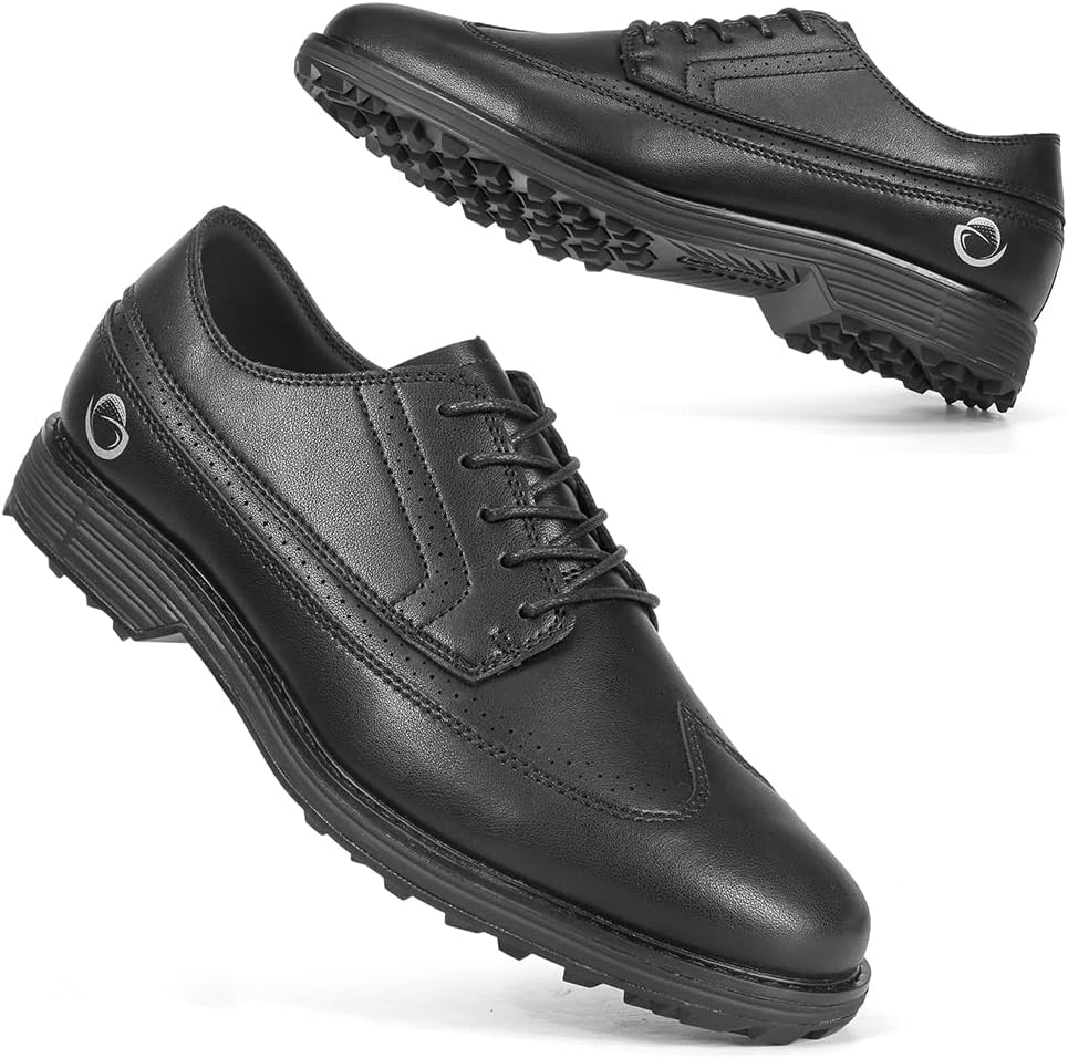 Men's Professional Golf Shoes Spikes Golf Sports Sneakers Male Waterproof Golfing Sneakers Walking Sports Shoes