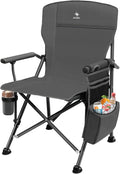 Oversized Camping Chair 400 lbs, Heavy Duty Folding Chair, Wide Seat
