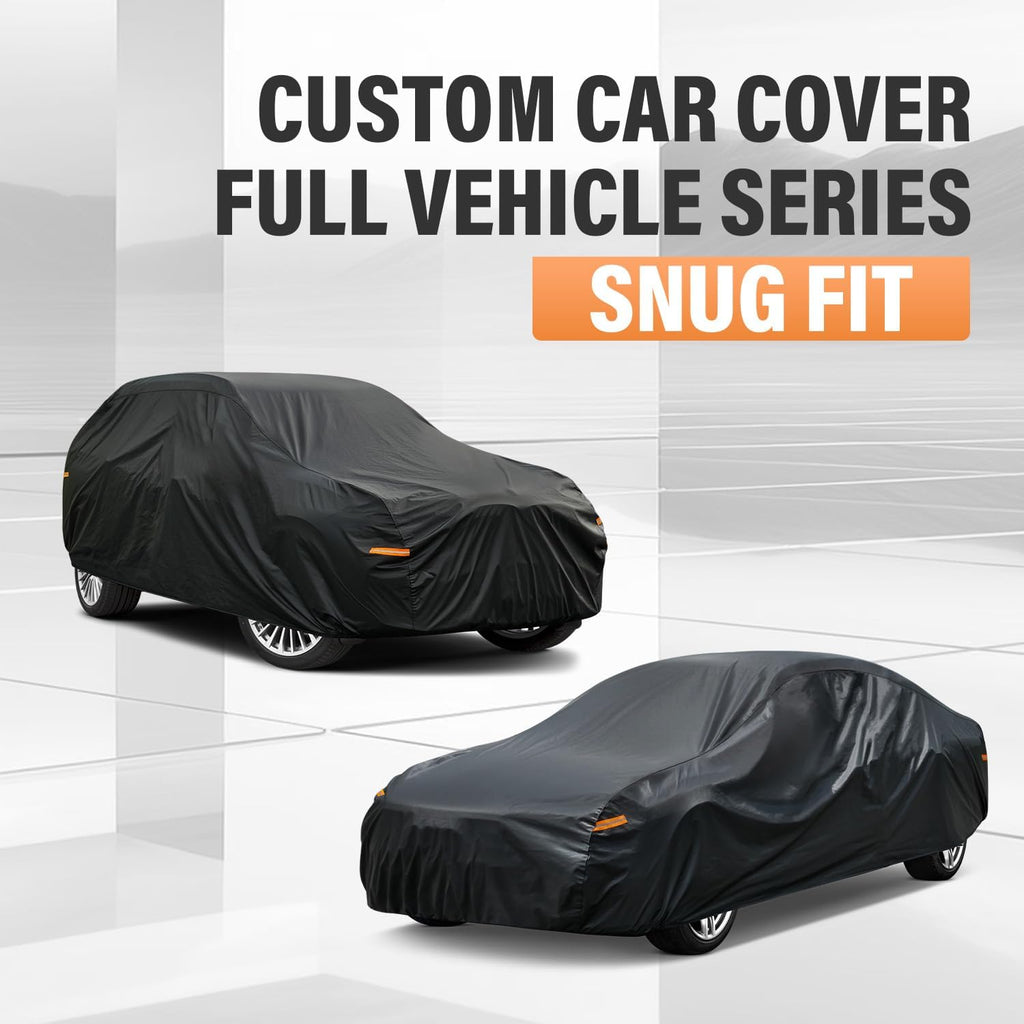 Kayme Large Car Cover Waterproof All Weather - See Size Chart - Size C7