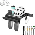 Bike Wall Mount Rack with Shelf and Hooks Saving space