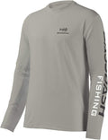 BASSDASH Fishing T Shirts for Men UV Sun Protection UPF 50+ Long Sleeve Tee T-Shirt