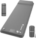 Self Inflating Sleeping Pad with Foot Pump - Grey