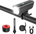 Bike Light for Night Riding, 2000LM/1000LM Bicycle Headlight & Taillight, Multiple Modes,3000mAh/2000mAh USB C Rechargeable Waterproof LED Bright Bike Headlights for Cyclists and Commuters