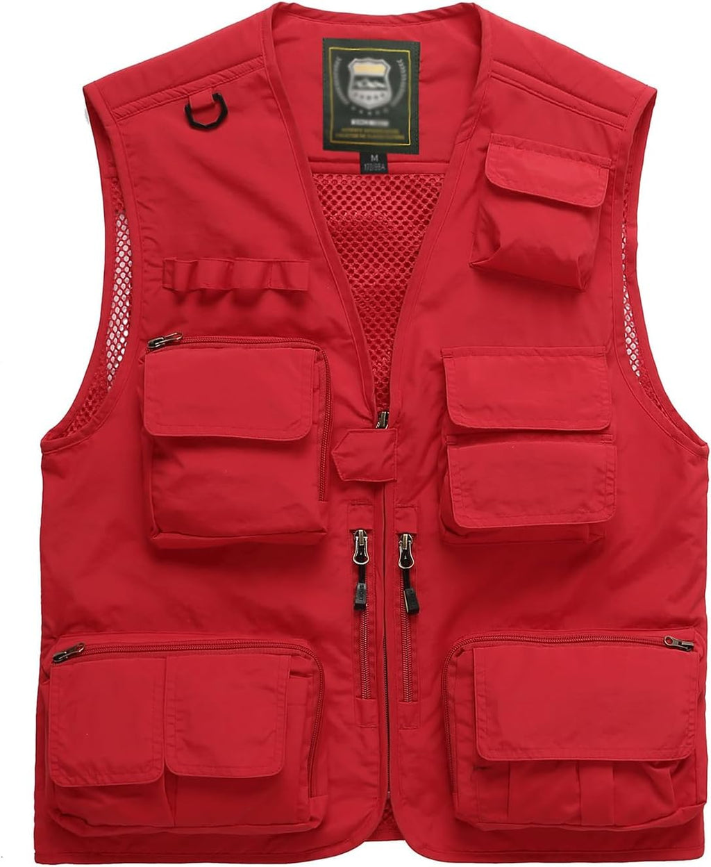 Hbufnha Outdoor Fishing Hunting Vest Multi Pockets Work Cargo Jacket