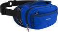 WATERFLY 2.2L RFID Fanny Pack: Bellows-Style Openning Everywhere Belt Bag
