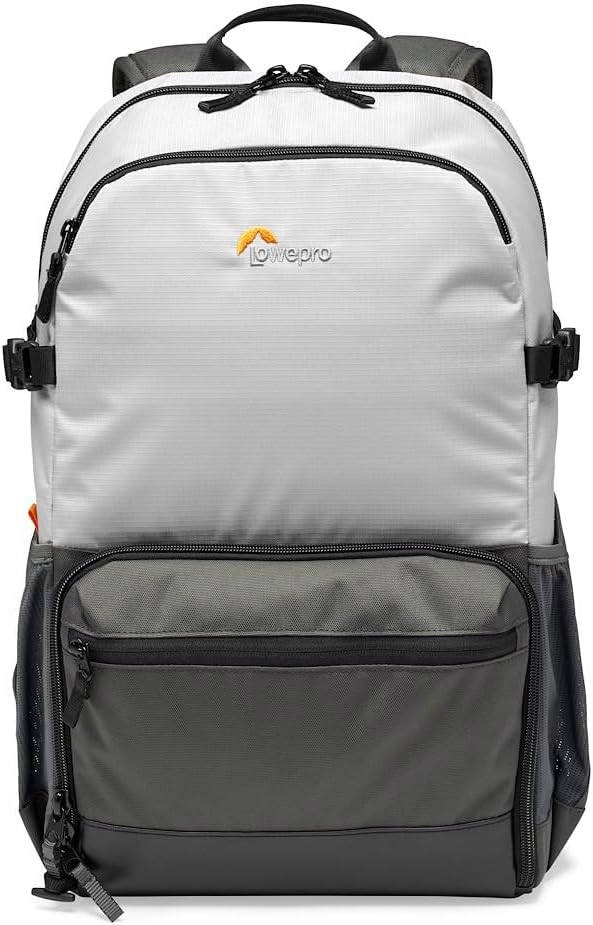 Lowepro LP37238-PWW Truckee BP 250 LX Outdoor Camera Backpack, Fits 15 inch Tablet, for Compact DSLR/Mirrorless, for Sony, Canon, Nikon, 1-2 Lenses, Gimbal, Video Drone, DJI, Osmo, Mavic, Light Grey