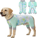 Dog Cooling Sun Protection Suit, Outdoor Fashion Onesie, UPF 50+ Lightweight Breathable Quick-Dry, Anti-Dirt & Anti-Shedding, Zipper Design for Easy Dressing Undressing (Cyan, XX-Large)