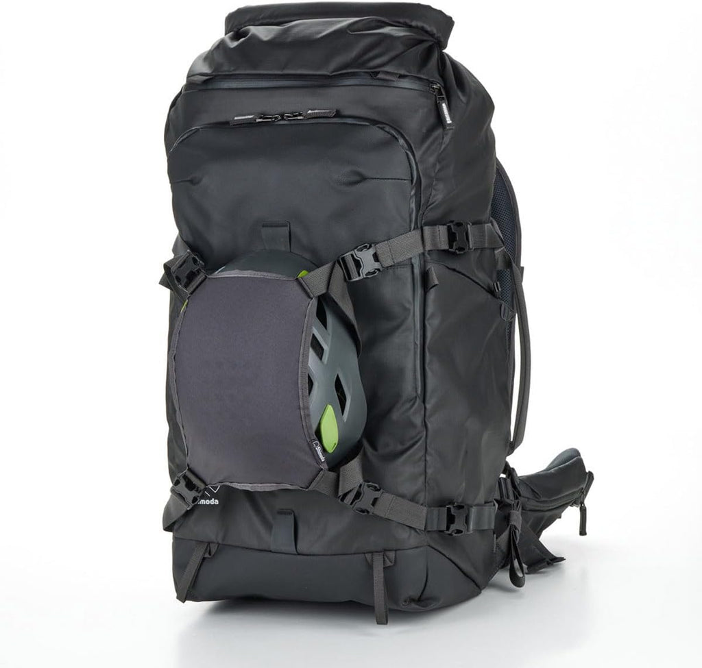 Shimoda Action X70 HD Backpack, Heavy-Duty Outdoor Photography & Video Expedition Pack for DV Core Units, Reinforced Load Support, Roll-Top Expandable Access, Tripod Pockets, Army Green