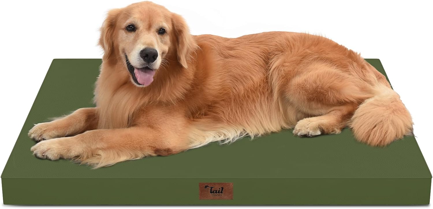 Waterproof Orthopedic Outdoor Dog Bed XL for Extra Large Dogs