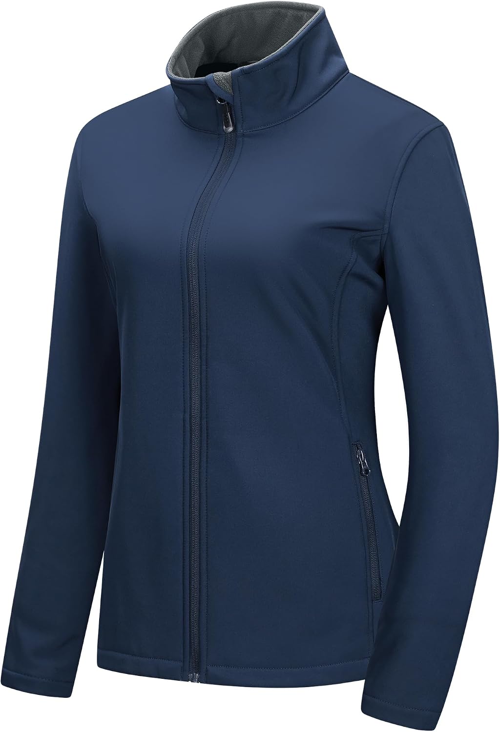 33,000ft Women's Waterproof Softshell Jacket Lightweight Fleece Lined Coat