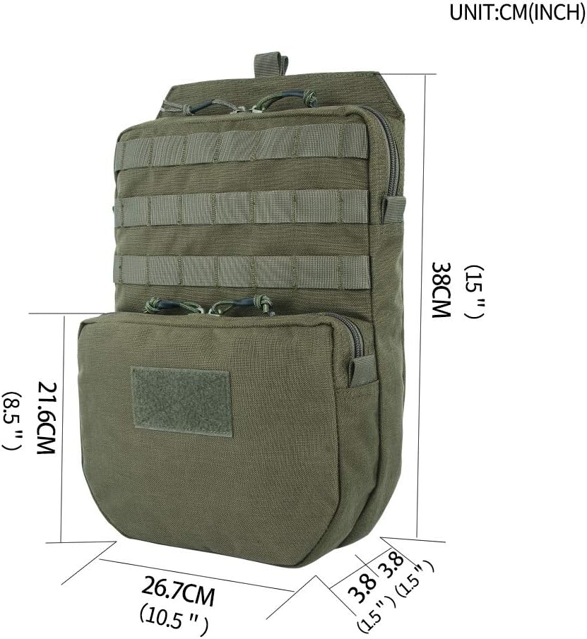 EXCELLENT ELITE SPANKER Tactical MOLLE Hydration Pack for 3L Water Bladder