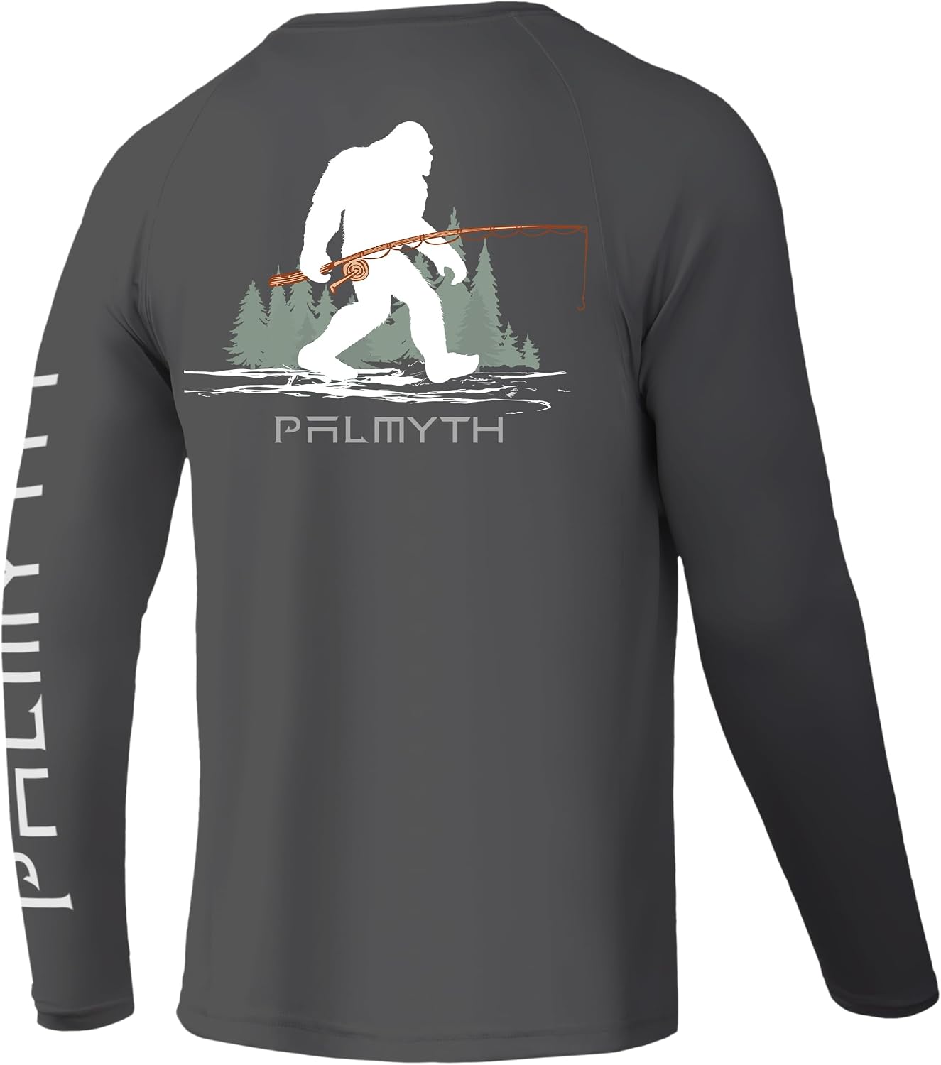 Palmyth Fishing Shirts for Men Long Sleeve UPF 50+ T Shirt Sun Protection