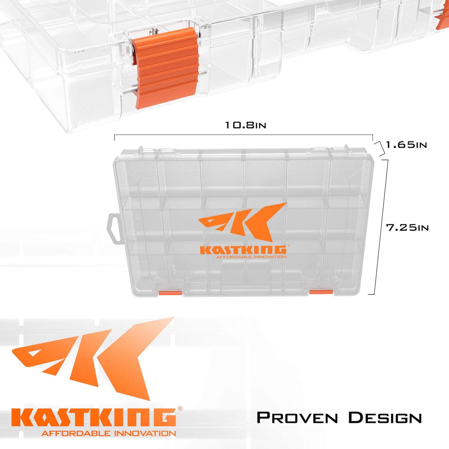 KastKing Utility Tackle Boxes, 3600 and 3700 Fishing Tackle Trays
