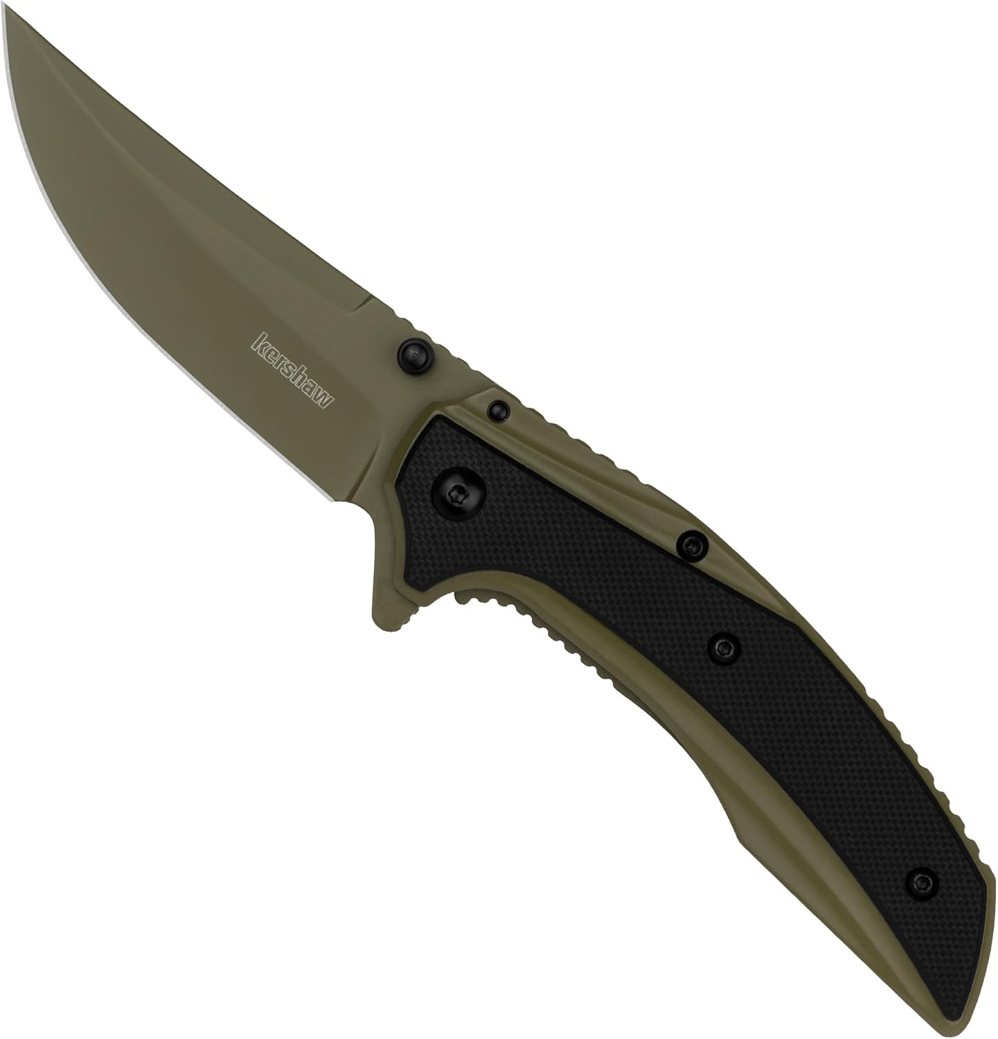 Kershaw Outright Folding Pocket Knife, 8Cr13MoV Stainless Steel Blade, Pocketclip