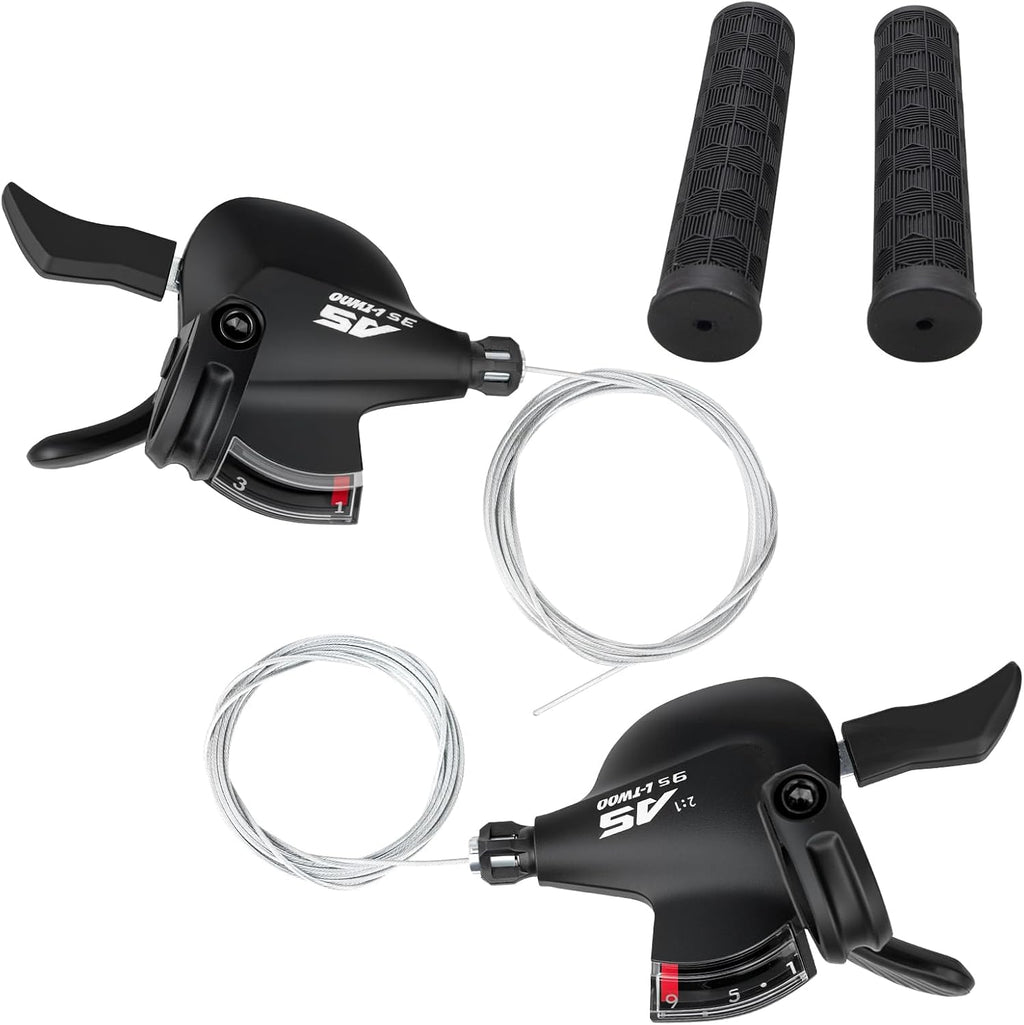 WEEROCK Bike Shifter Lever 27 Speeds 3X9 Thumb Gear Shift Lever for MTB