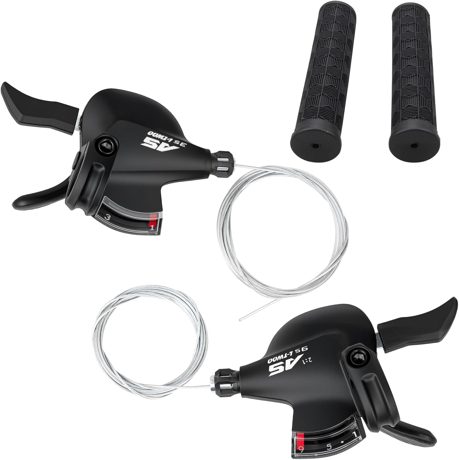 WEEROCK Bike Shifter Lever 27 Speeds 3X9 Thumb Gear Shift Lever for MTB