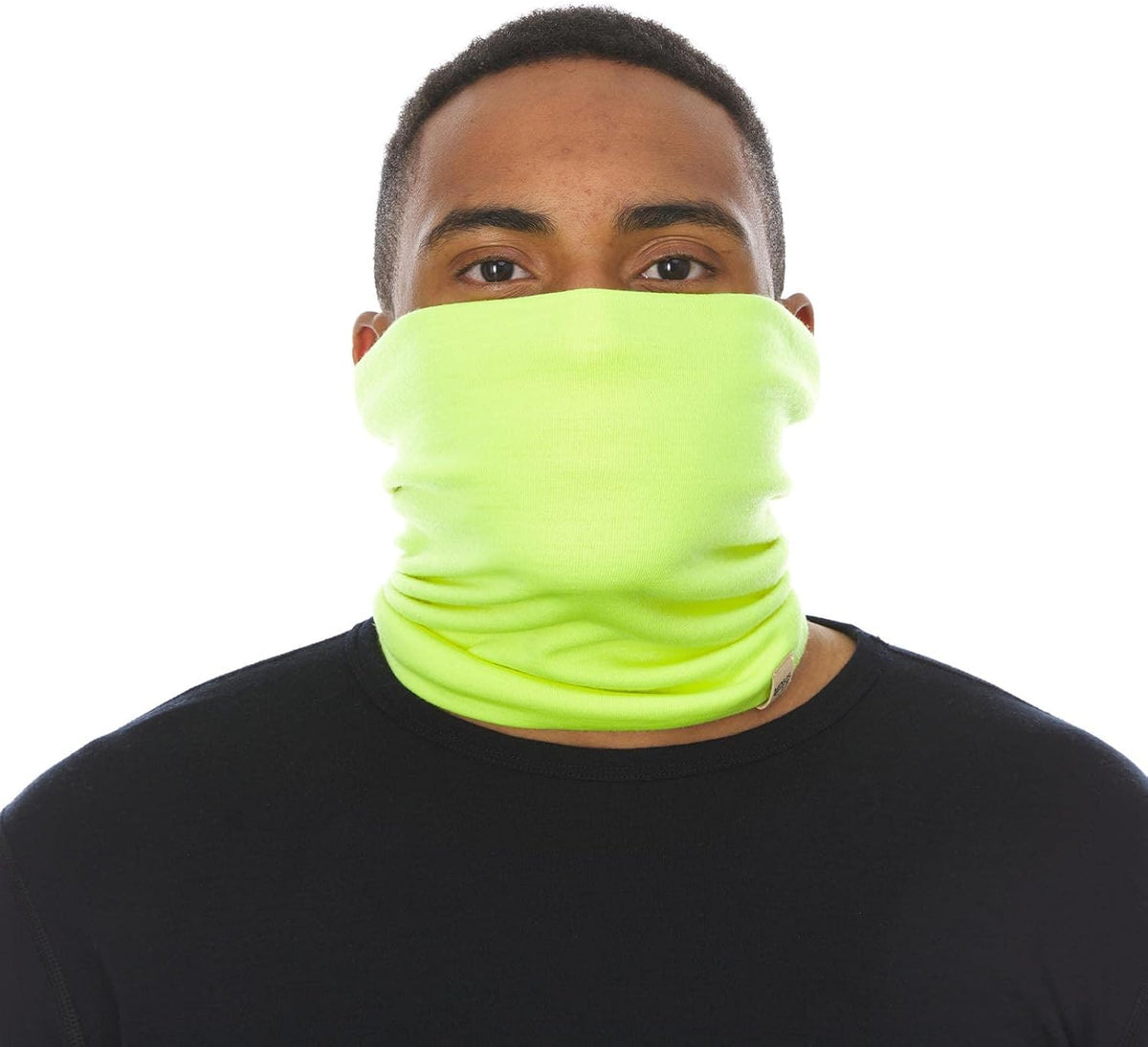 100% Merino Wool - Midweight Neck Gaiter - Skiing Neck Warmer - Winter Face Mask - Multipurpose Headwear