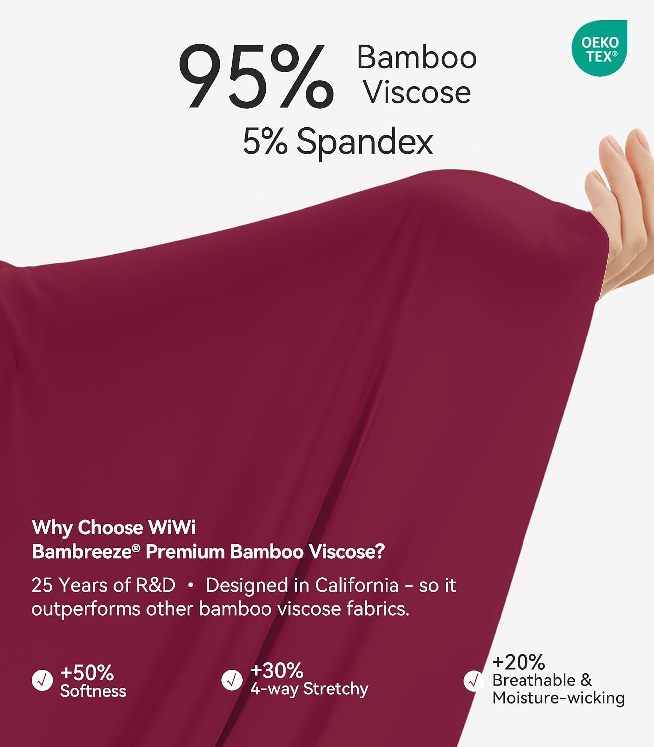 WiWi Soft Underwear for Women Thermal Long Johns Sets Super Warm Base Layer Top Pants Pajamas Set Viscose from Bamboo S-3X