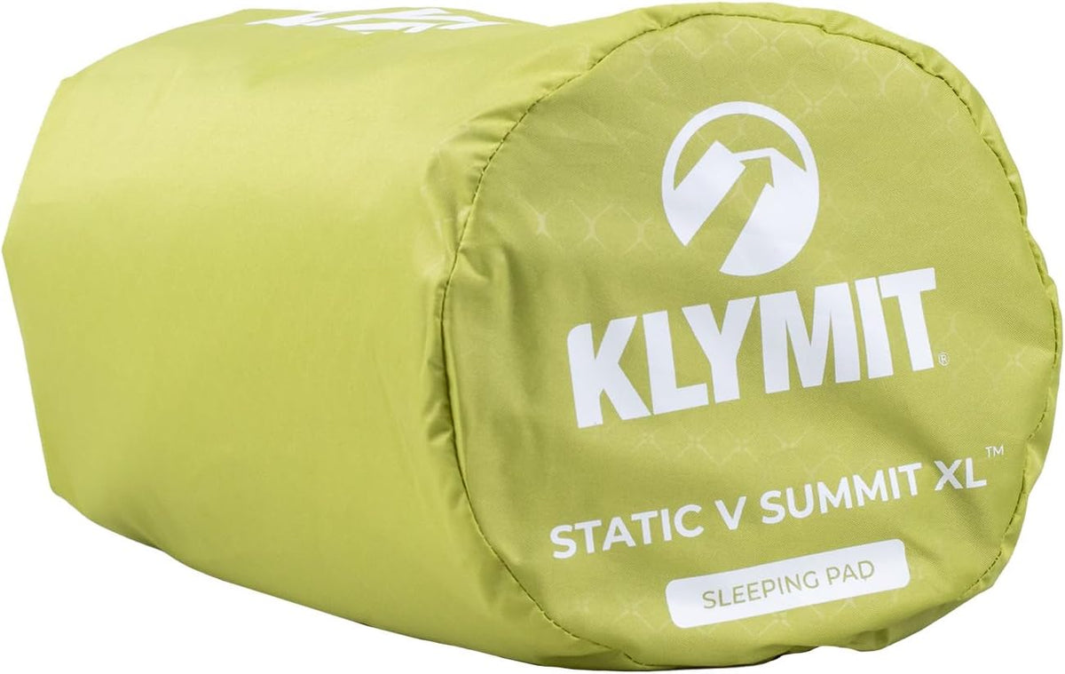 Klymit Static V Summit XL Sleeping Pad - Chartreuse
