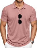 SCODI Mens Polo Shirts Short Sleeve Athletic Casual Golf Collared T-Shirt
