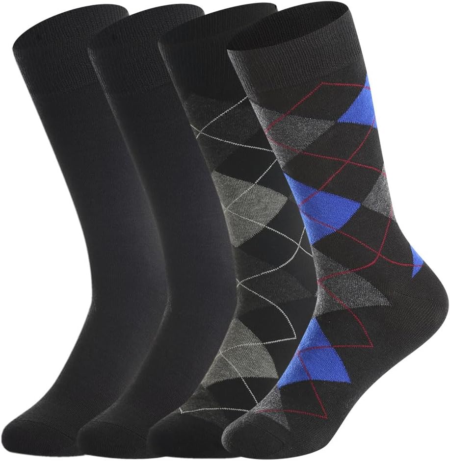BONANGEL Thin Merino Wool Socks for Men, Lightweight Dress Hiking Socks
