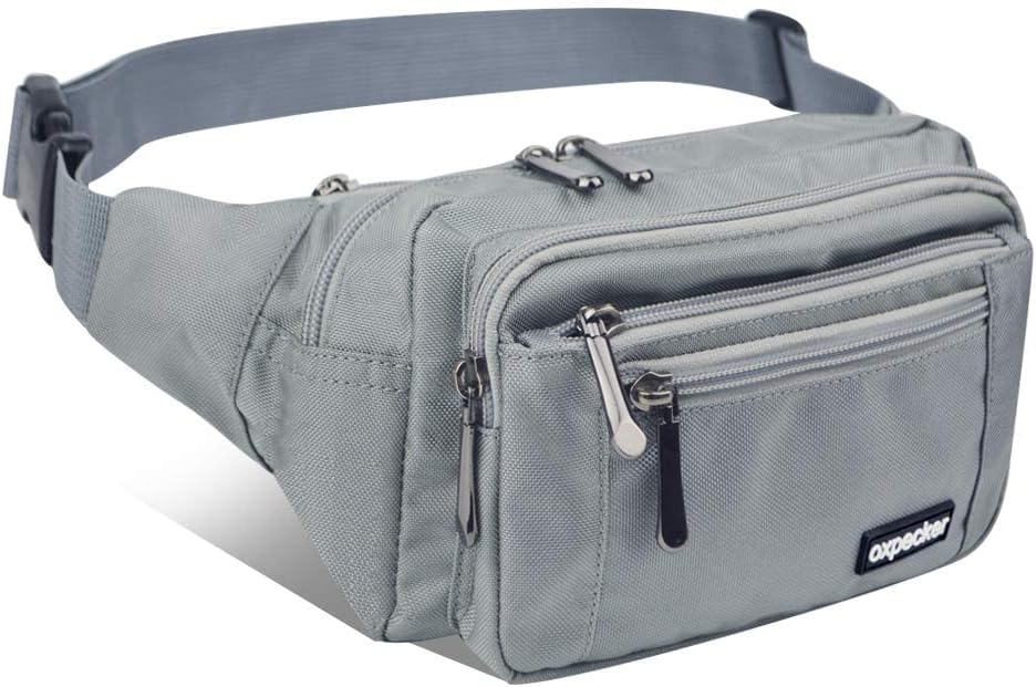 Oxpecker Waist Pack Bag, Leopard Print