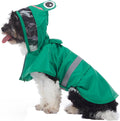 Dog Raincoat Hooded Reflective Waterproof Slicker Poncho