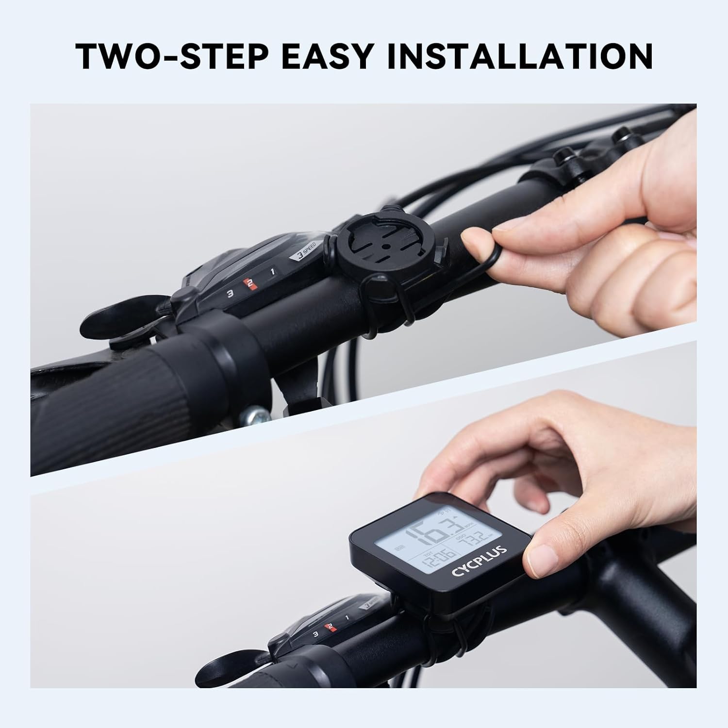 CYCPLUS Bike Pump AS2PRO + GPS Bike Computer G1