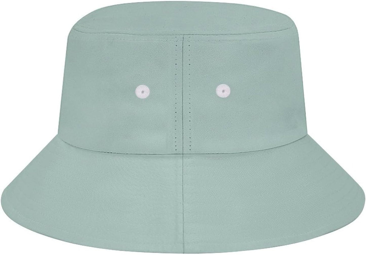 Solid Color Bucket Hat for Men Adults Unisex Sun Protection Fisherman Cap Lightweight Safari Hat for Travel Outdoor