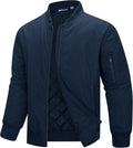 33,000ft Men's Bomber Jacket Lightweight Zip Up Waterproof Windbreaker