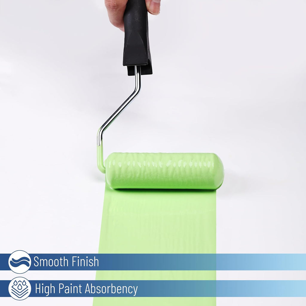 Bates- Foam Paint Roller Covers, 4 Inch, 30 Pack, Bulk High Density