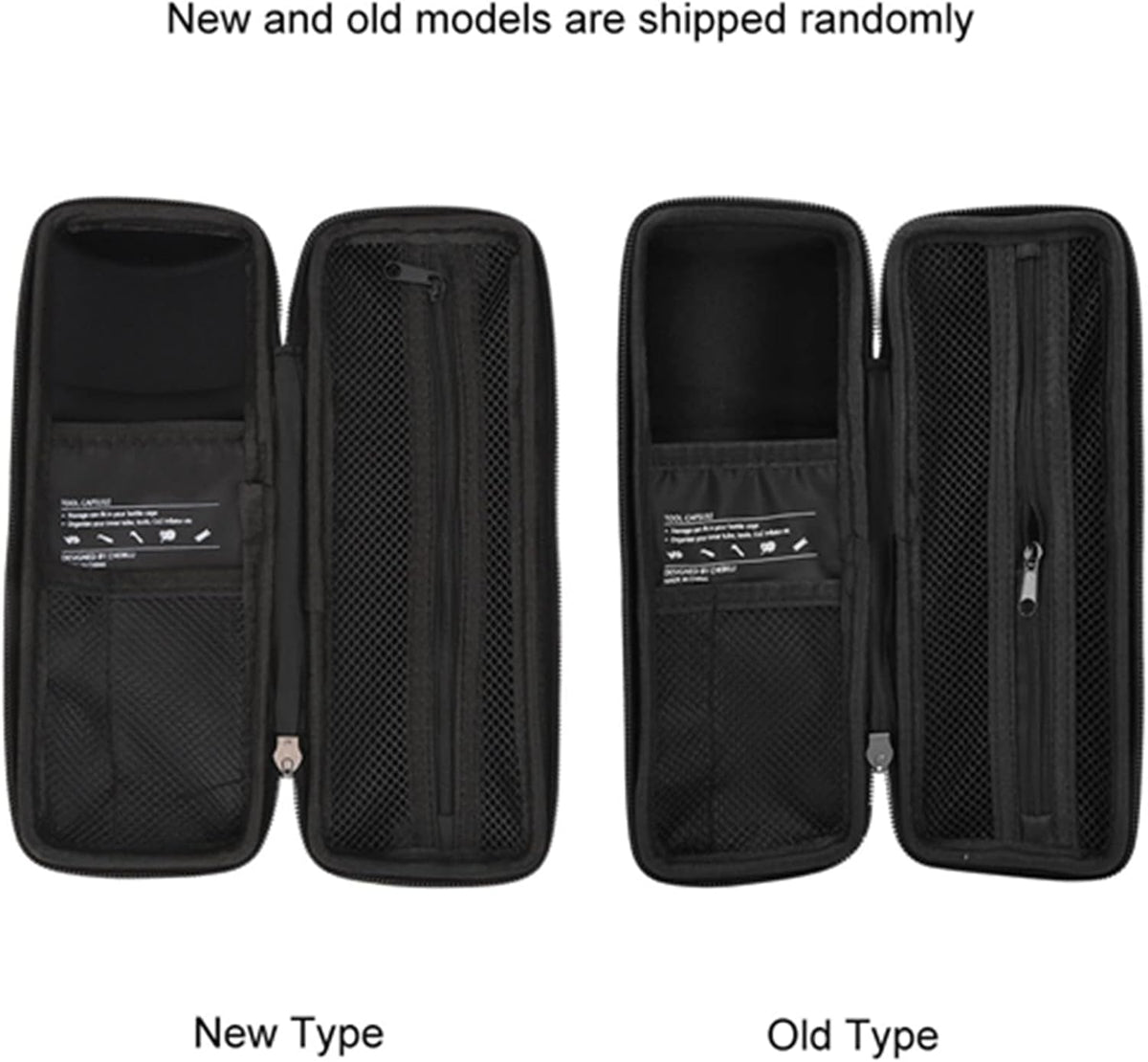 Bicycle Tool Storage Bag, Bike Repair Tool Pod with Sealed Zipper, Bike Tire Repair Kit Bag for Bicycle Water Bottle Cage, Maintenance Kit for Cycling, MTB, Mountain, Road Bicycle