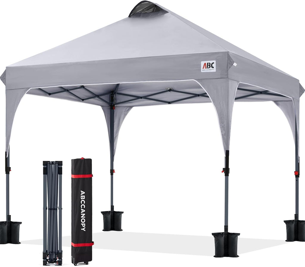 ABCCANOPY 10x10 Pop up Canopy Tent Instant Outdoor Shelter, Forest Green