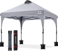 ABCCANOPY 8x8 Pop up Canopy Tent Instant Outdoor Shelter, Gray