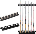 Vertical Fishing Rod Holders Wall Mount,Pole Racks for Garage