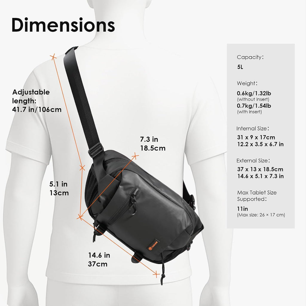 TARION Urban Camera Shoulder Sling Bag Compact 5.5L XProber