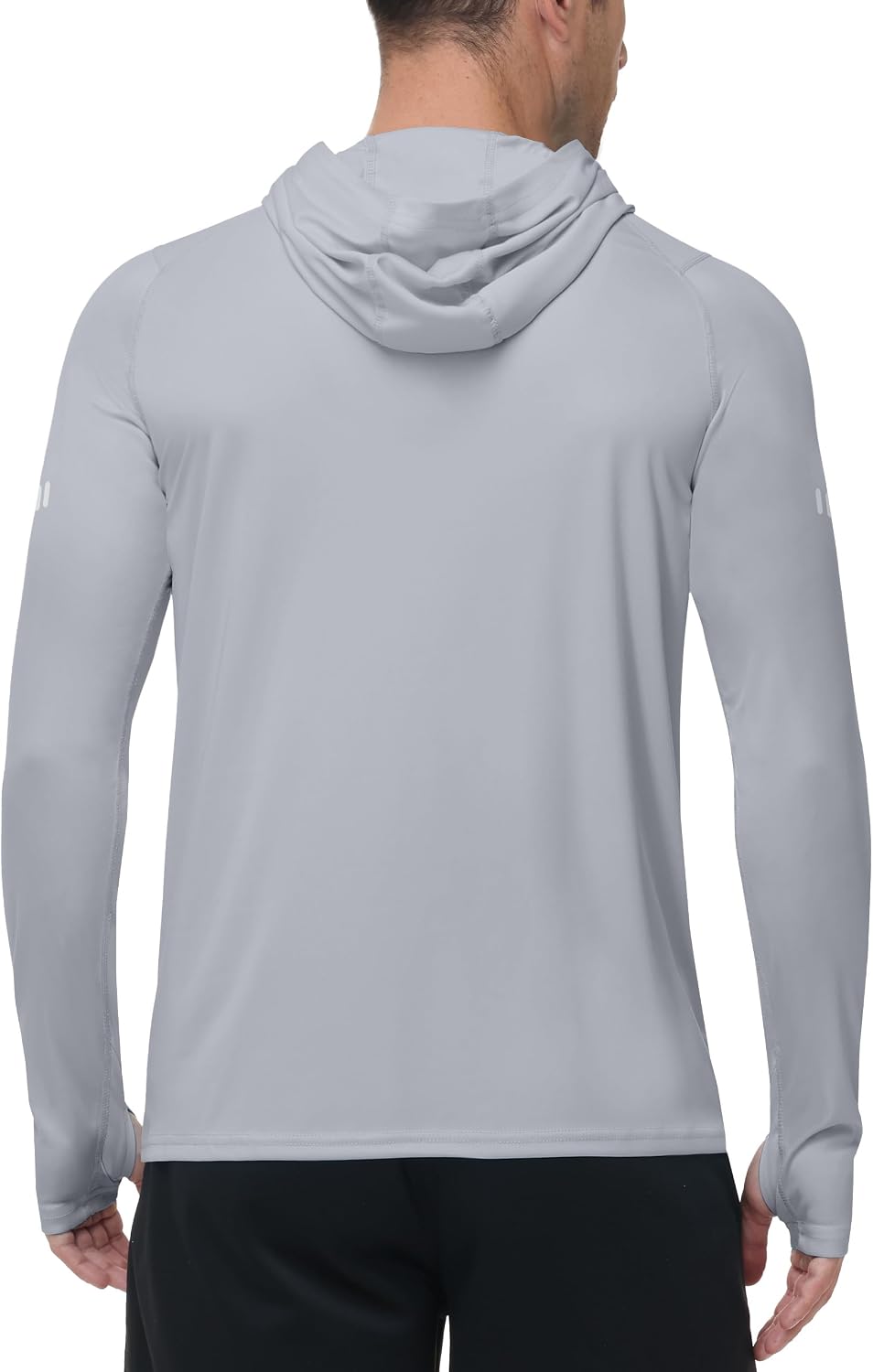 Roadbox Men's UPF 50+ Sun Hoodie, UV Long Sleeve Fishing Shirts Rash Guard