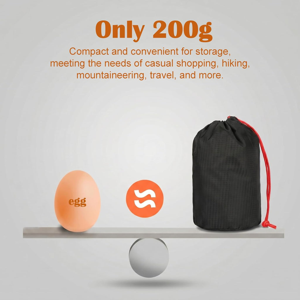 20L Water Resistant Foldable Packable Daypack Backpack