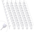 Adecco Precision Tip Applicator Bottle, Glue Applicator Bottles, 50 PCS 15ml Precision Tip Applicator Bottles with 10 Plastic Funnels, for Acrylic Painting, Quilling, Alcohol Ink(Precision Tip Bottle)